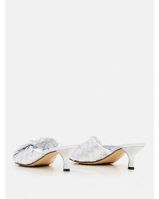 Bottega Veneta White Absatzschuhe Damen