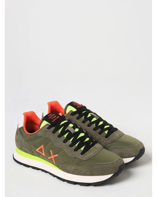 Sun 68 Green Trainers for men
