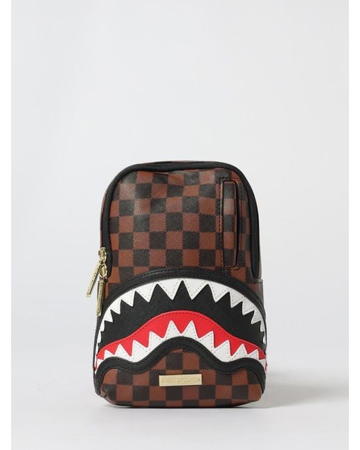 Sprayground White Bag for men