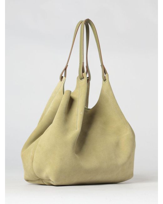Gianni Chiarini Natural Dua Suede Bag