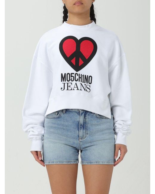 Pull Moschino Jeans en coloris White