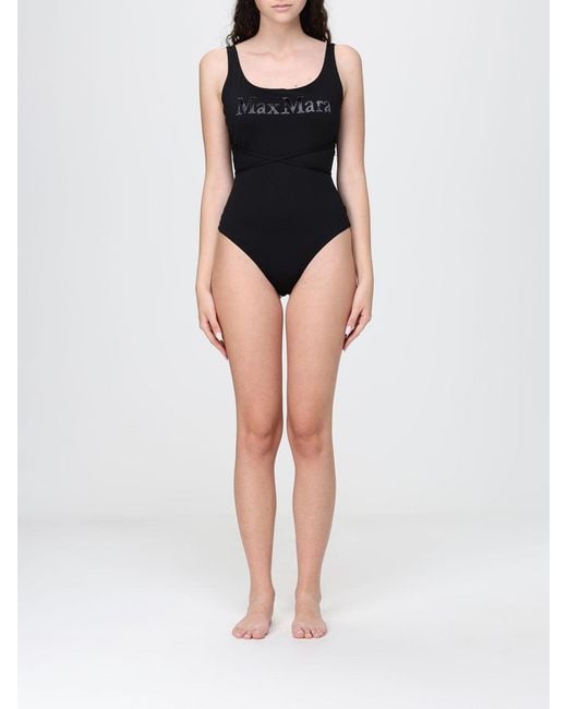 Max Mara Black Swimsuit