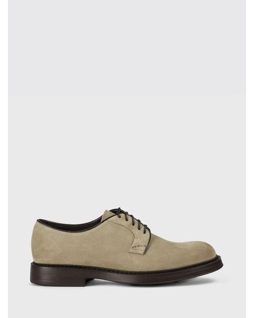 Zapatos De Cordones Hombre Doucal's de hombre de color White