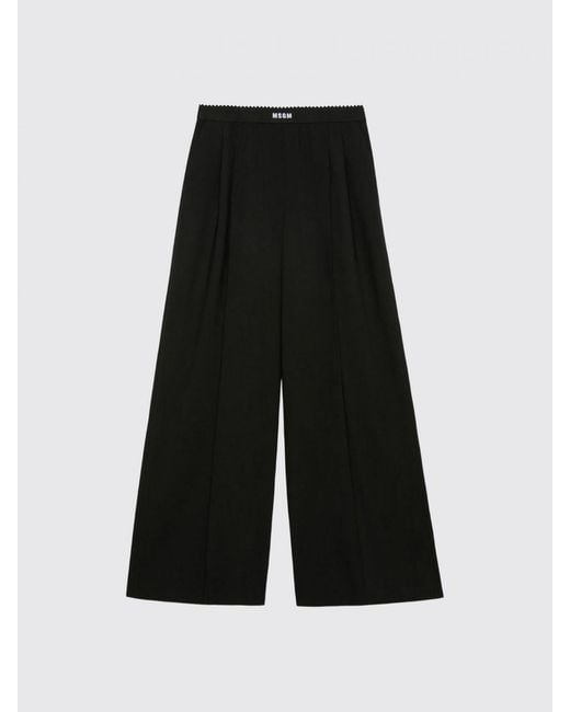 Pantalones Mujer MSGM de color Black