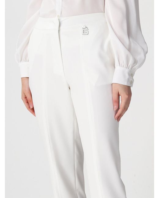Gaelle Paris White Hose Damen