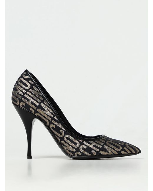 Moschino Couture Black Court Shoes