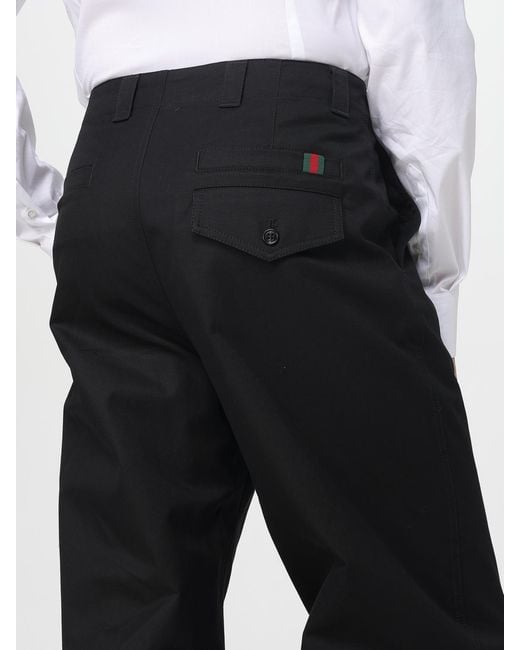 Gucci Black Trousers for men
