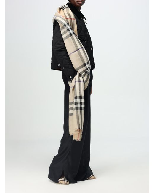 Sciarpa Vintage Check di Burberry in Natural