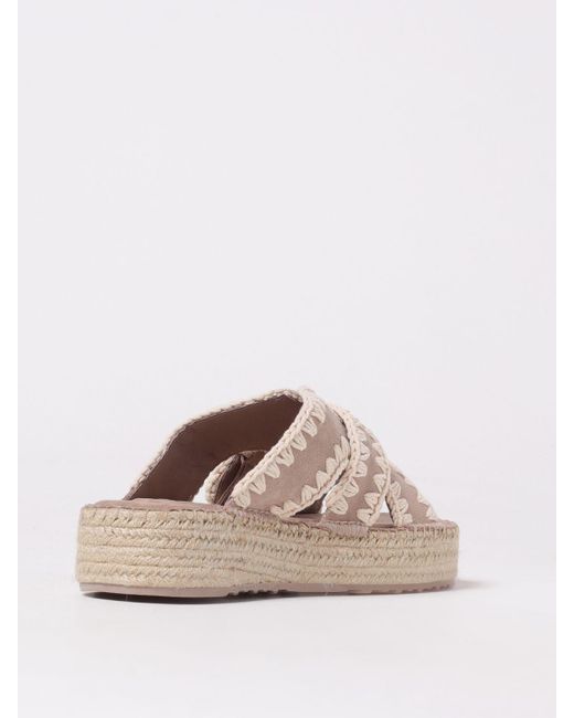 Chaussures Femme Mou en coloris Natural