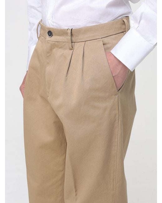 Barena Natural Cotton Blend Chino Pants for men