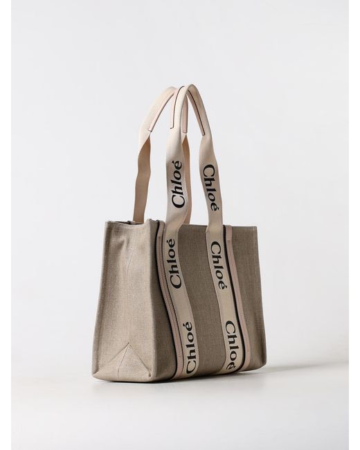 Chloé Natural Chlo&Eacute Woody Bag