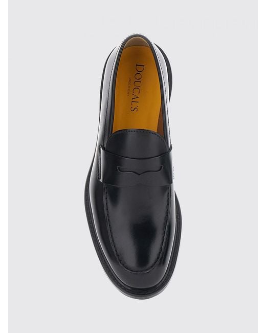 Doucal's White Penny Loafers for men