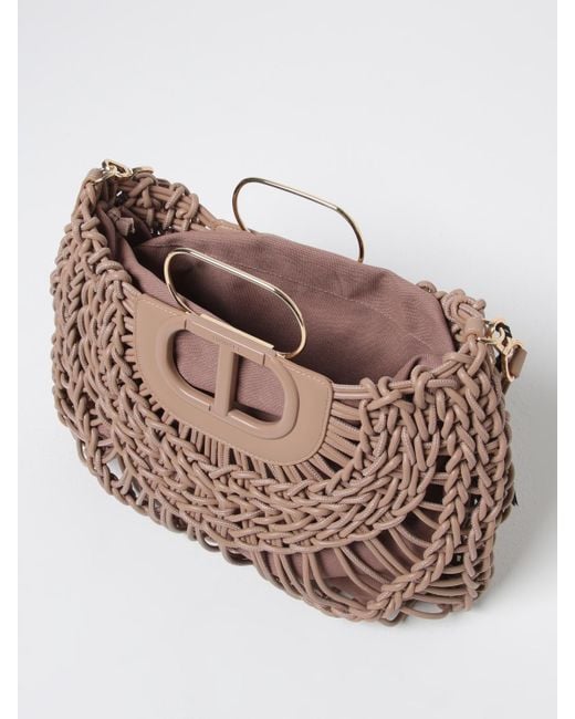 Borsa Lila di Twinset in Brown