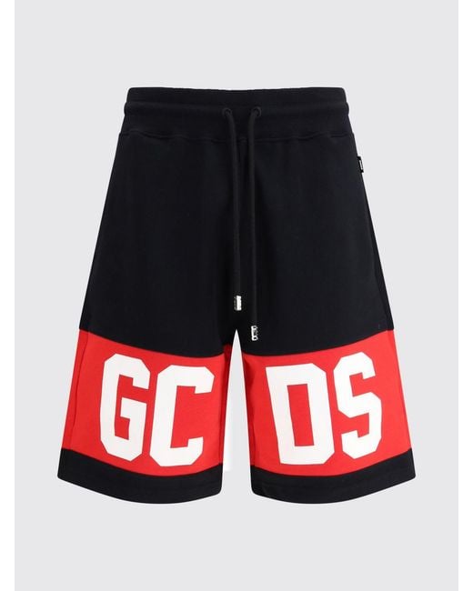 Gcds Red Jogging Shorts for men