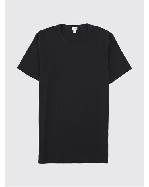 MM6 by Maison Margiela Black Short-Sleeved Crewneck Cotton T-Shirt for men