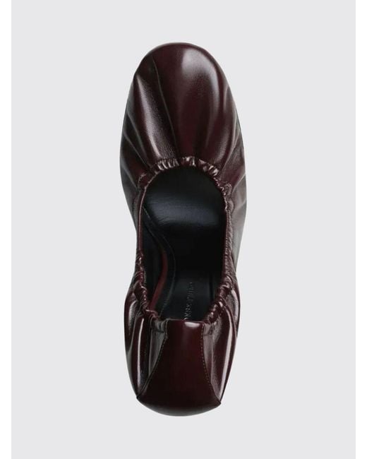 Phoebe Philo White Pucker Leather Pumps