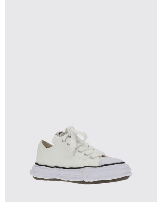 Maison Mihara Yasuhiro White Peterson Cotton Canvas Sneakers for men