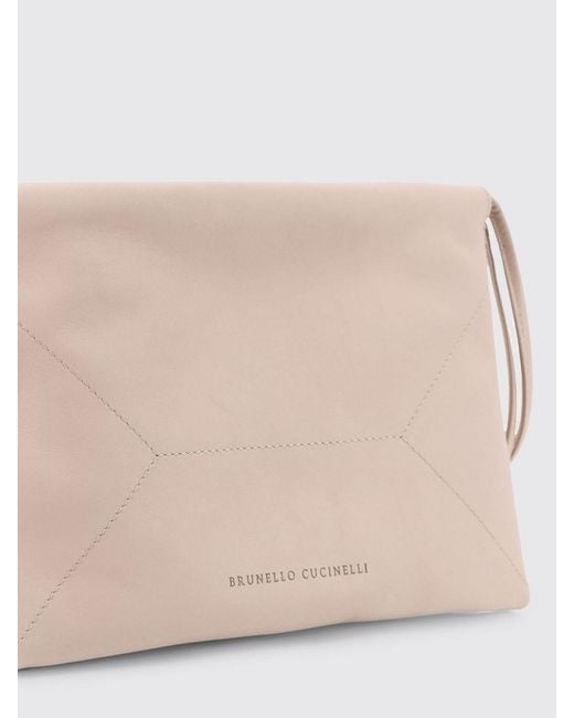 Brunello Cucinelli Natural Leather Bag