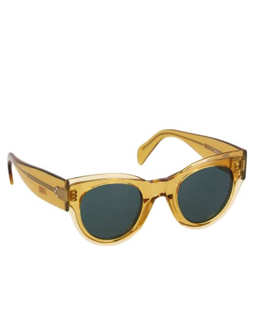 Céline Yellow Sunglasses Women