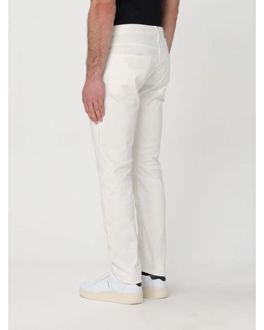 Jeans di Emporio Armani in White da Uomo
