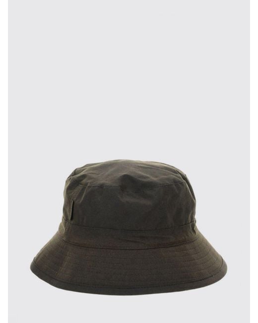 Barbour Black Hat for men