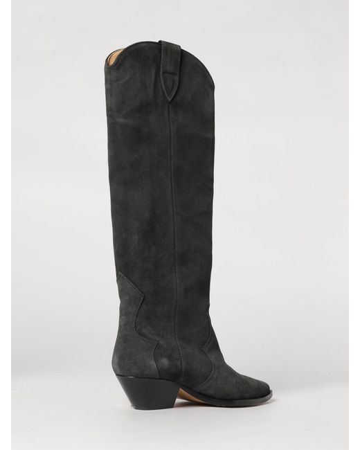 Isabel Marant Black Denvee Suede Boot