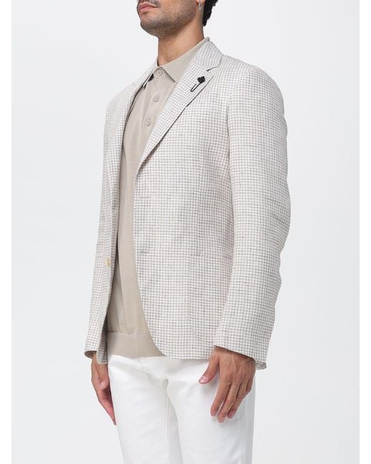 Lardini Gray Jacket for men