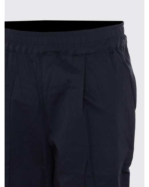 FAMILY FIRST Blue Stretch Cotton Jogging Trousers for men