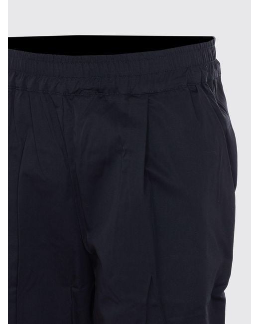 FAMILY FIRST Blue Stretch Cotton Jogging Trousers for men