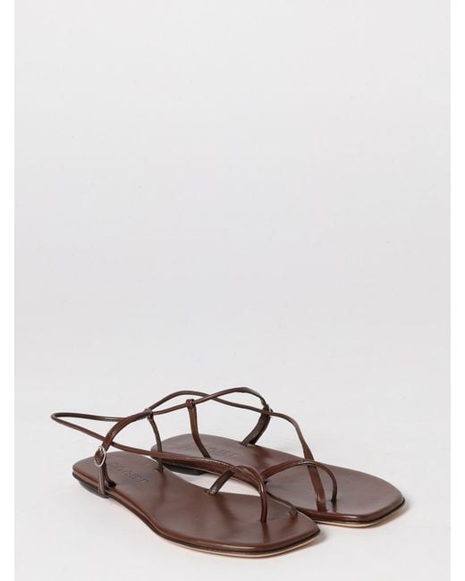 Soeur Brown Rosalie Leather Sandals