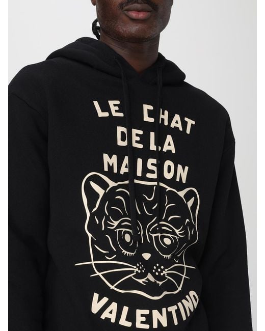 Valentino Black Sweatshirt for men