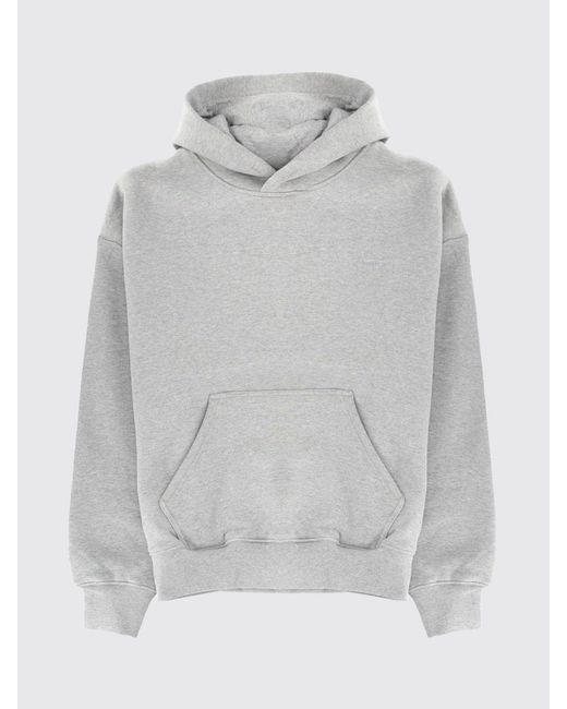 Purple Gray Cotton Hoodie for men