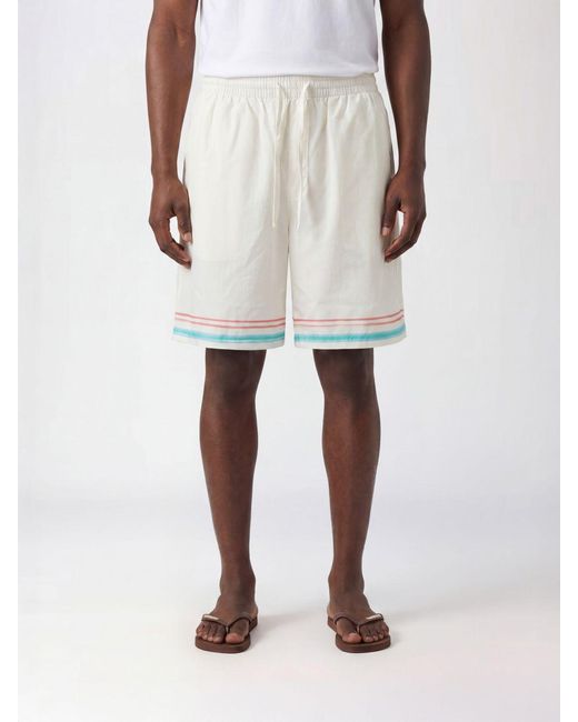 Casablanca Natural Silk Shorts for men