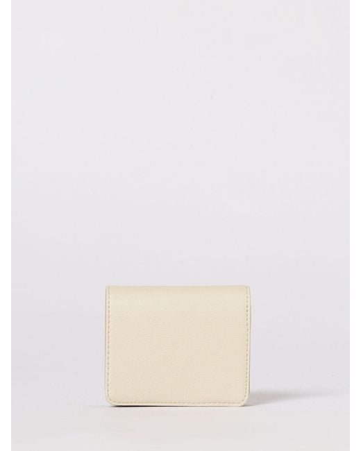 Love Moschino Natural Heart Faux Leather Wallet