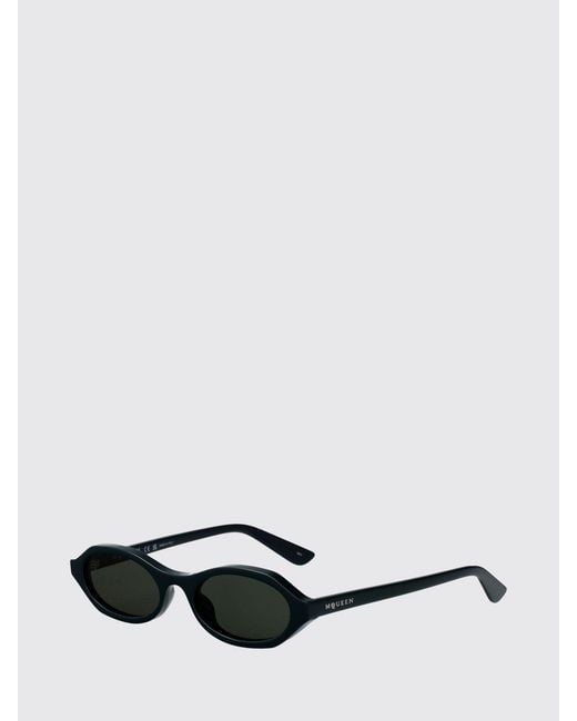 McQueen White Am0559S Acetate Sunglasses