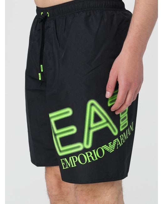 EA7 Green Swimsuit for men