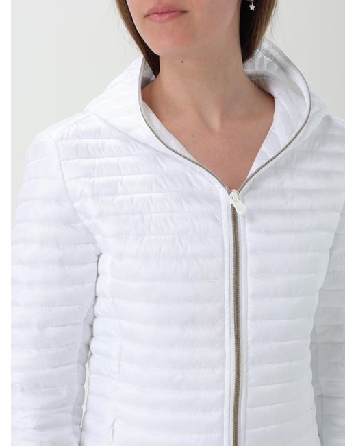 Save The Duck White Jacket