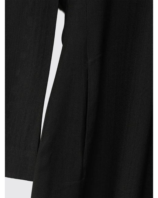 Phoebe Philo Black Silk Blend Mini Dress