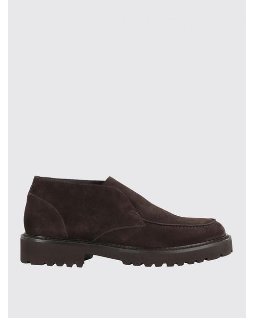 Doucal's Brown Suede Chukka Boots for men