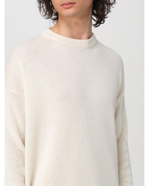 Jil Sander White Sweater for men