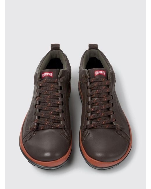 Camper Brown Peu Pista Gm Outdoor Ankle Boots for men