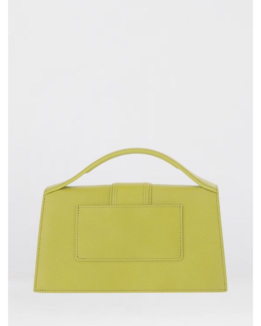 Jacquemus Yellow Le Grand Bambino Leather Bag
