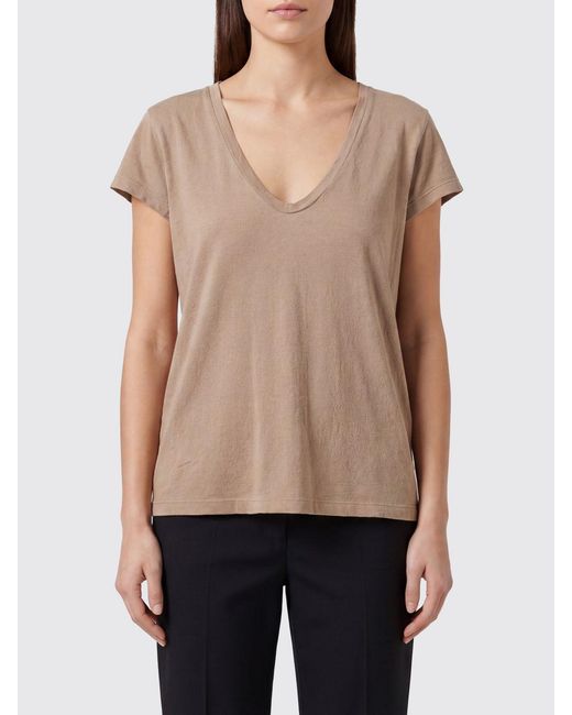 James Perse Natural Basic Cotton T-Shirt