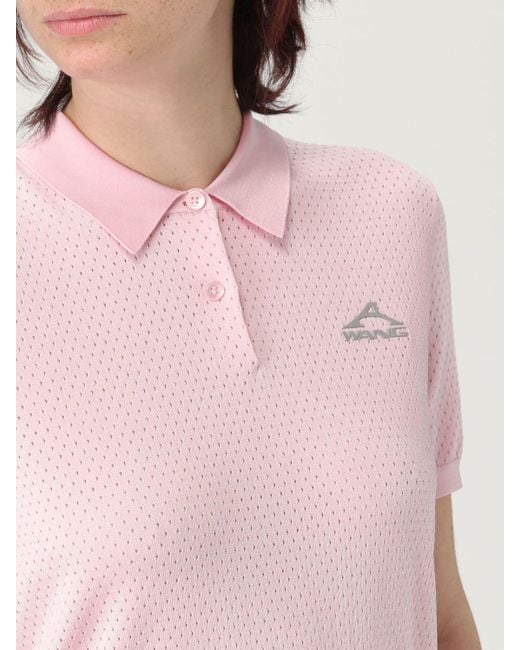 Polo di Alexander Wang in Pink