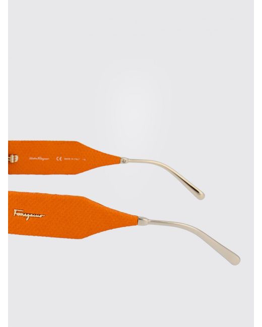 Ferragamo Orange Sf950Sl 712G79731454 Cateye Sunglasses