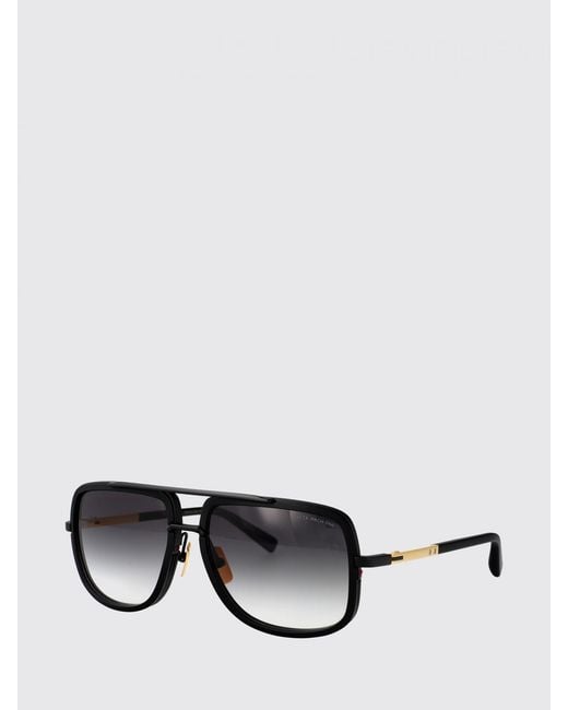 Dita Eyewear Black Mach-One Aviator Sunglasses for men
