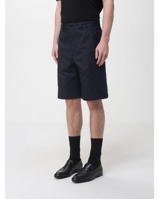 Gucci Blue Cotton Chino Shorts for men