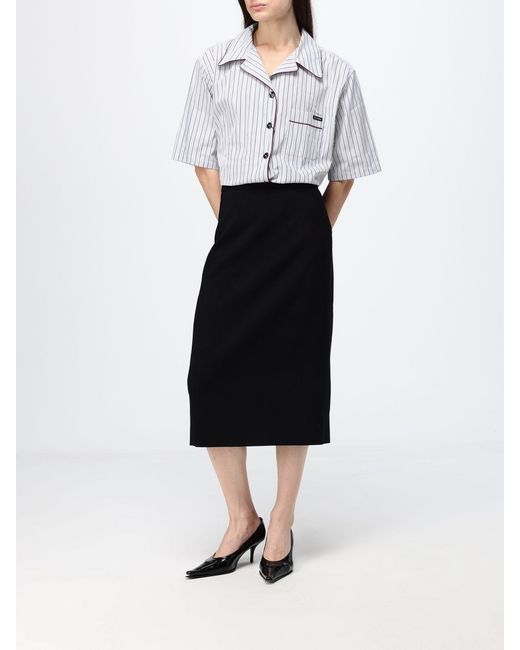 Dolce & Gabbana Black Dolce &Amp Gabbana Skirt