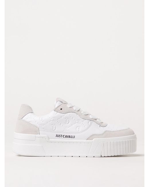 Just Cavalli Natural Sneakers