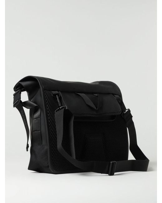 Borsa A Tracolla Uomo di Rains in Black da Uomo